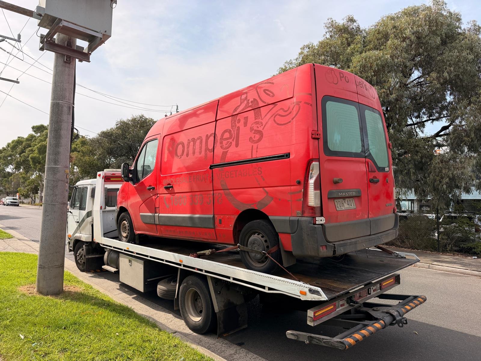 Breakdown towing